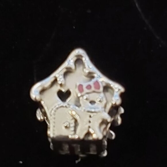 Auth PANDORA STERLING SILVER GINGERBREAD HOUSE CHARM 792823C01 *2023 COLLECTION* - Picture 7 of 12